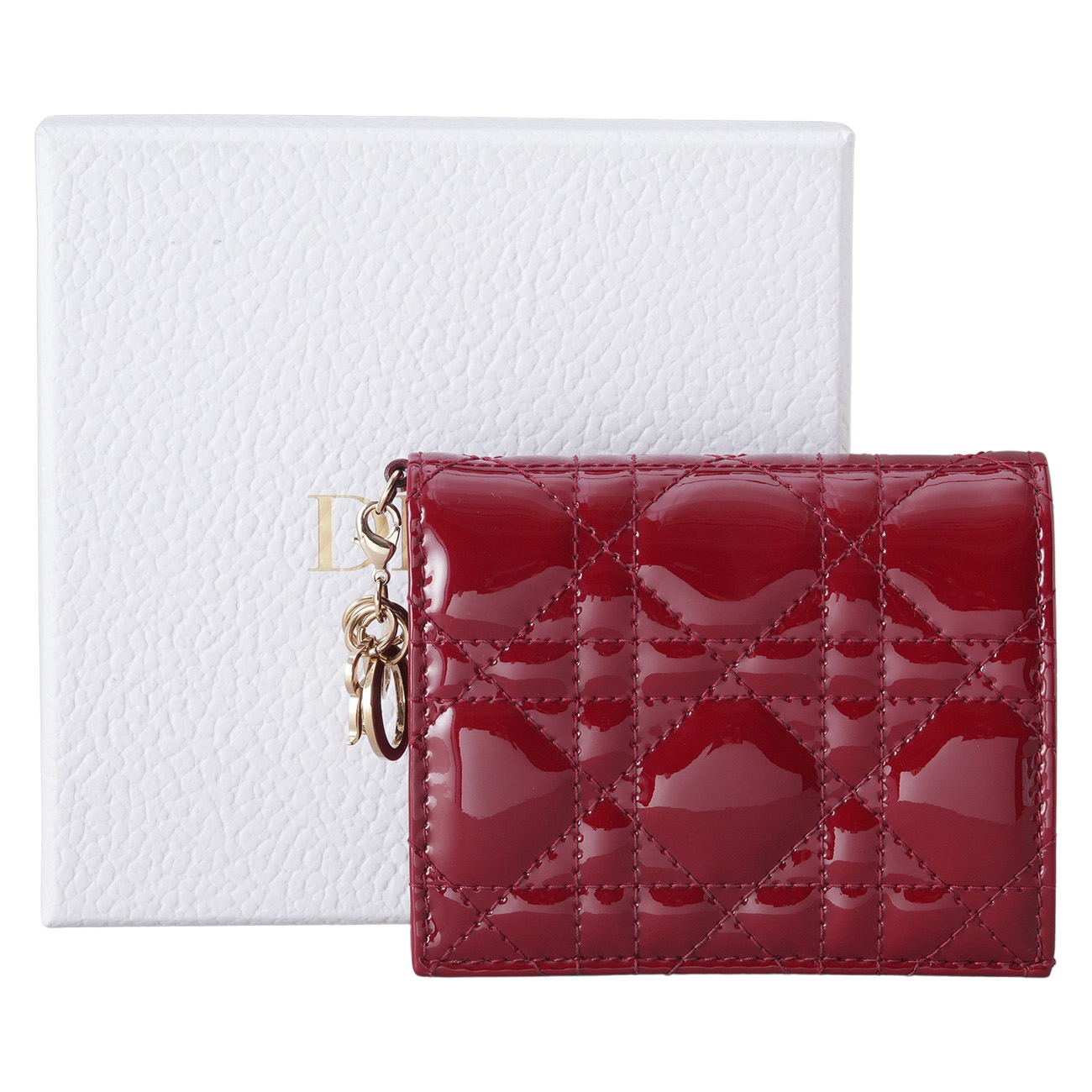 CHRISTIAN DIOR(USED)디올 레이디 디올 가드니아 월릿